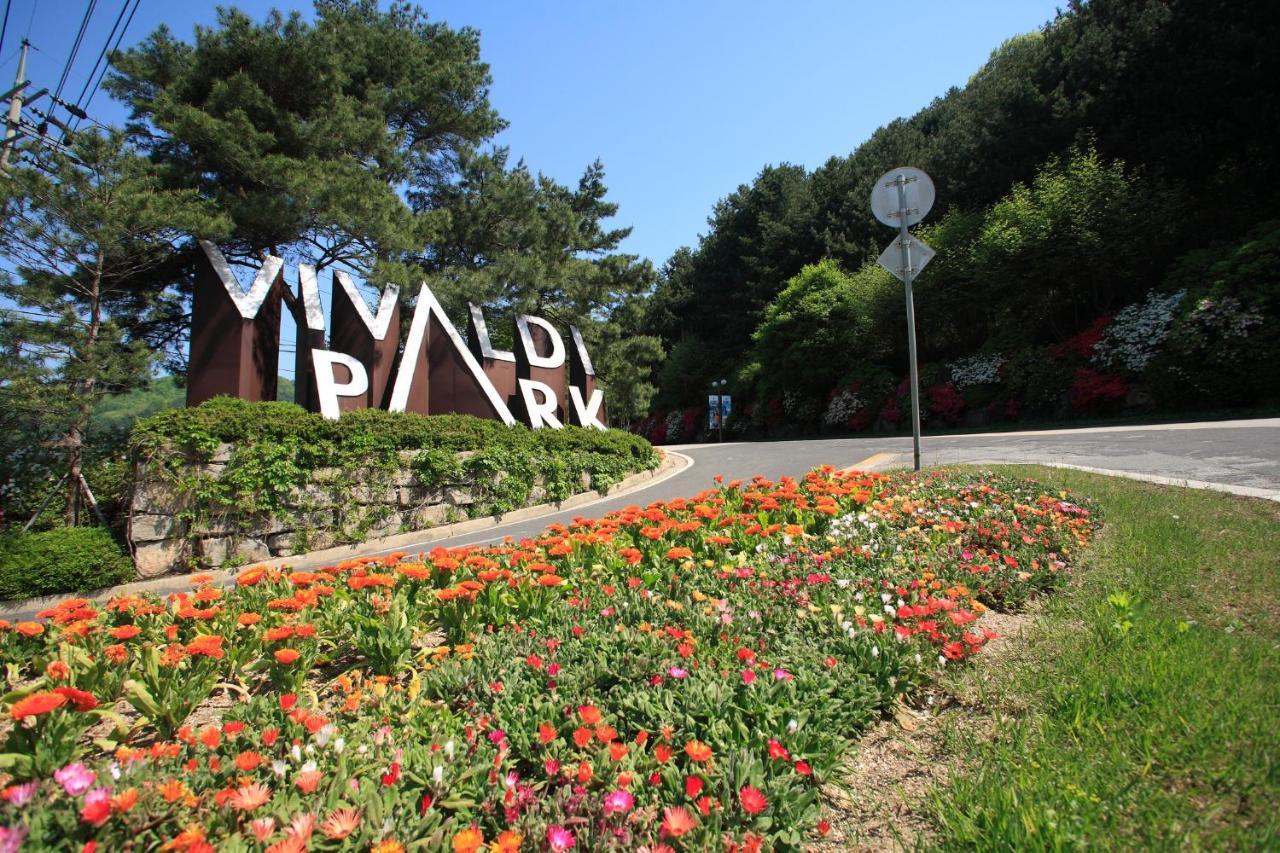 Hotel Vivaldipark Hongcheon Exterior foto