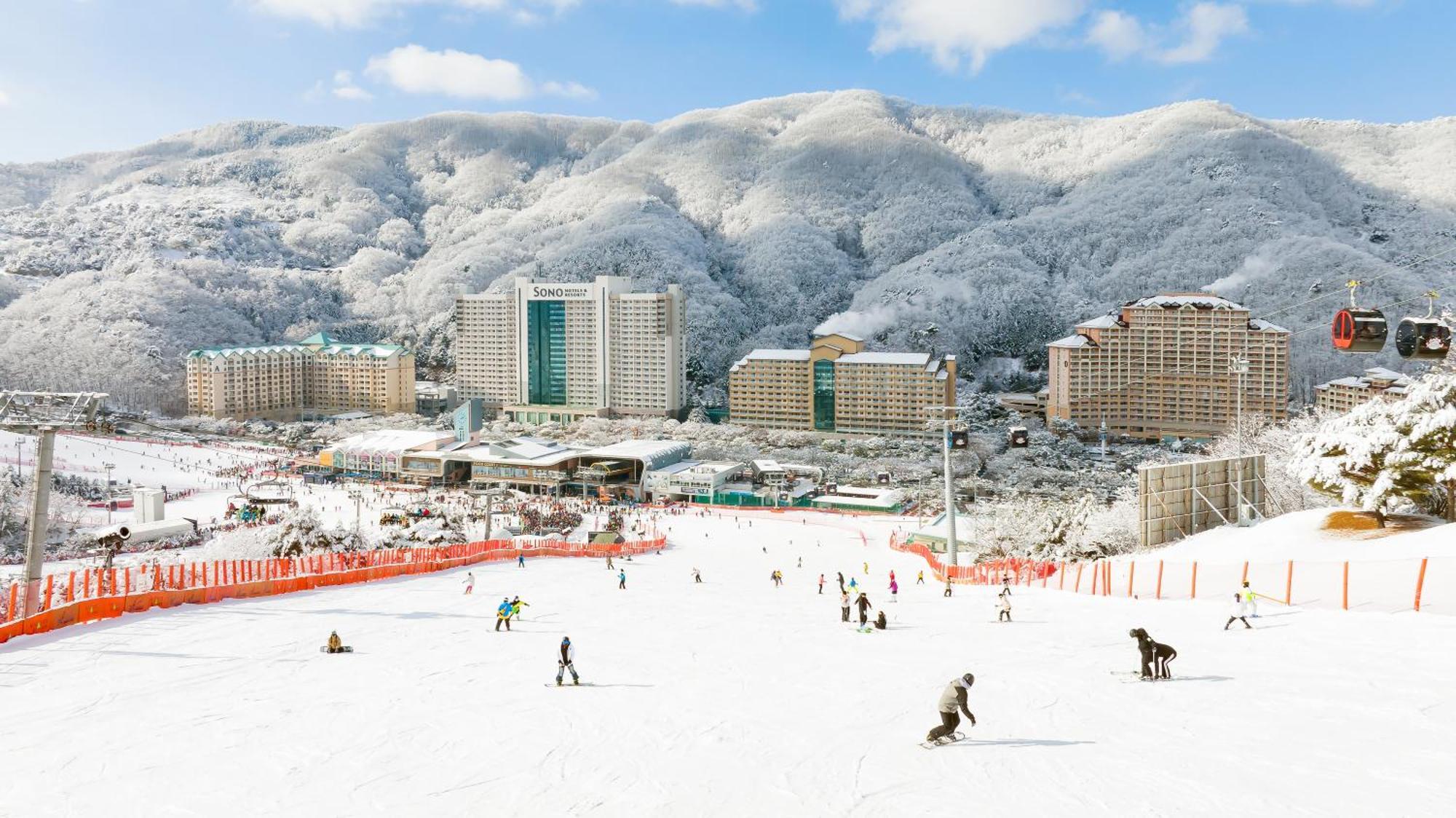 Hotel Vivaldipark Hongcheon Exterior foto