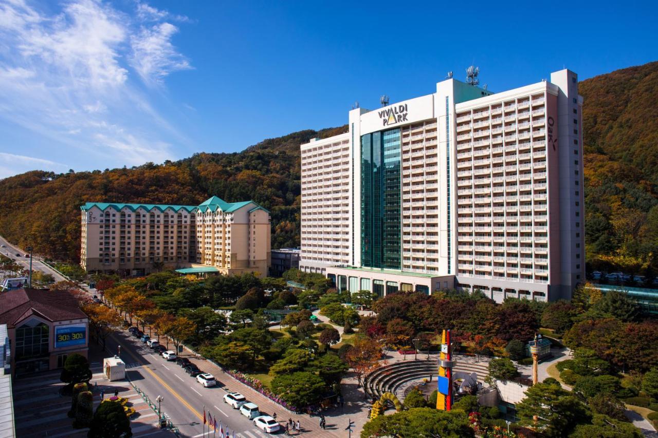 Hotel Vivaldipark Hongcheon Exterior foto